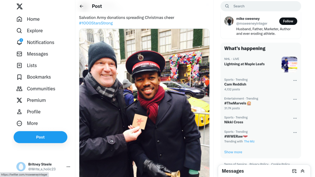 Instagram post using hashtag #1000StarsStrong