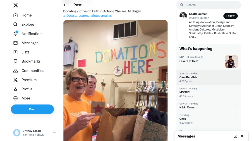 Instagram post using hashtag #1000StarsStrong