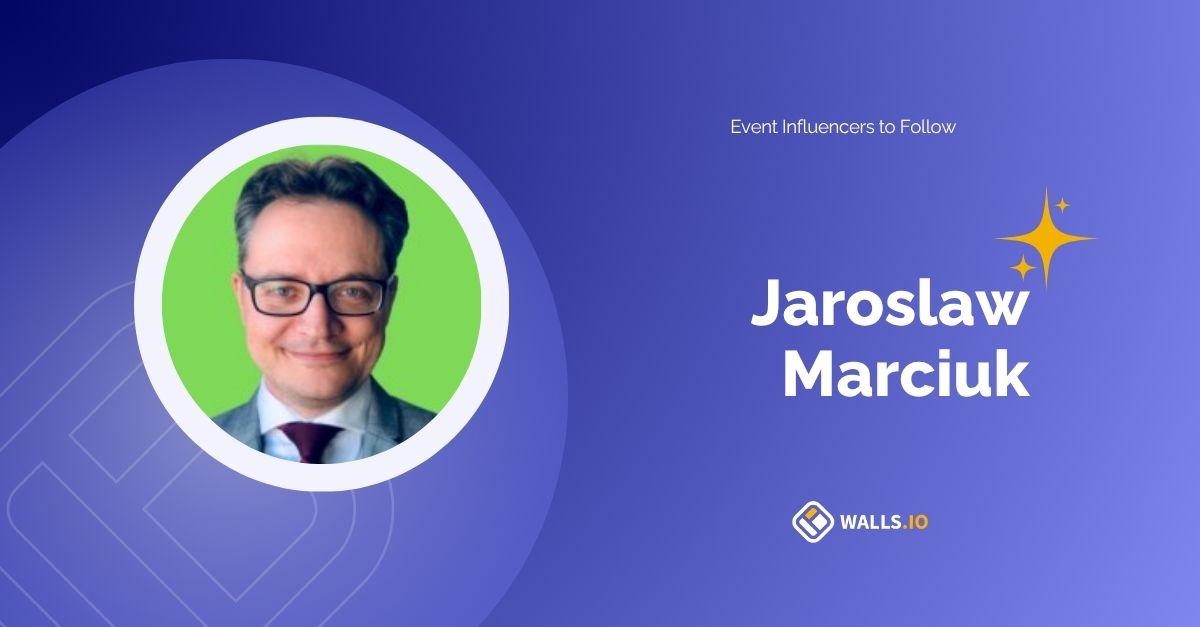 Jaroslaw Marciuk event influencers