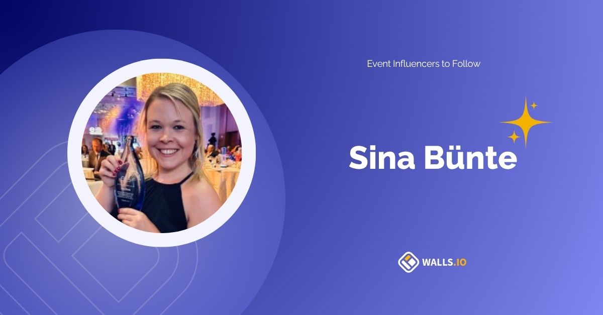 Sina Bunte event influencers.